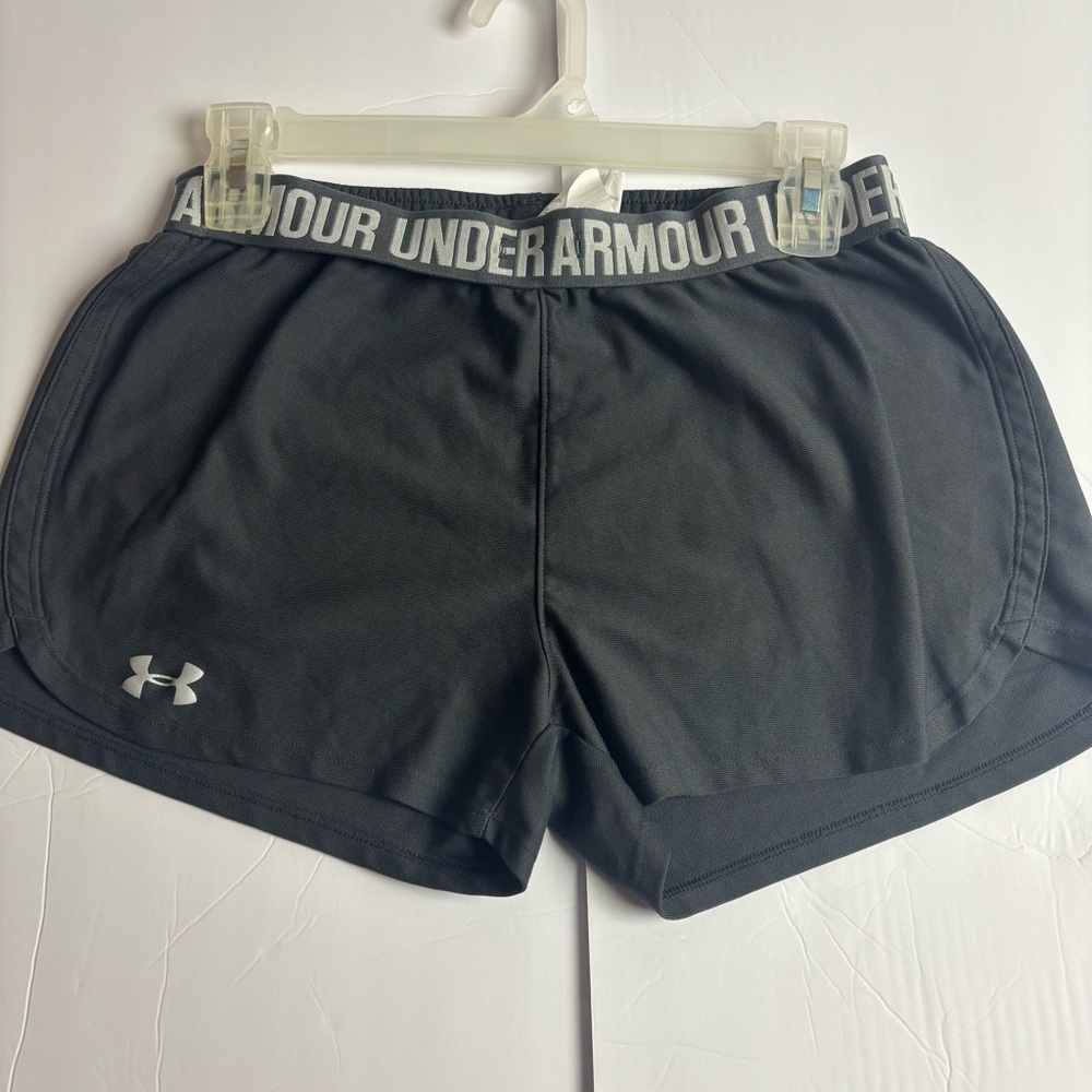 Under Armour Women's Charcoal Athletic Shorts